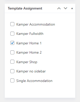 Kamper Header