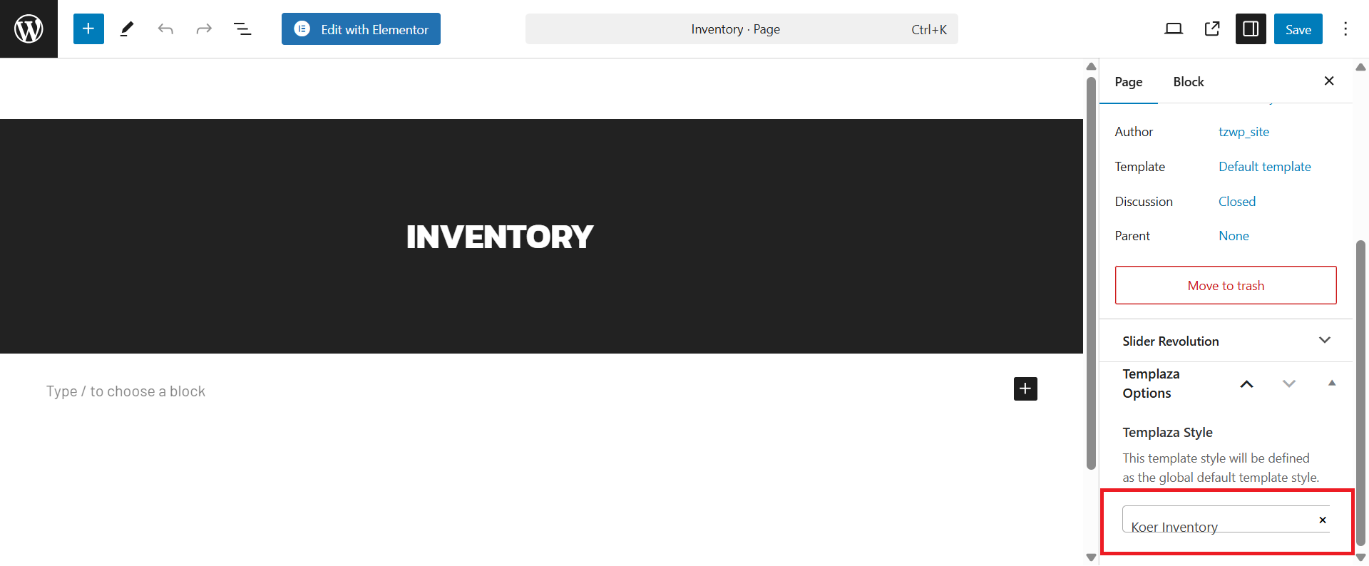 Inventory