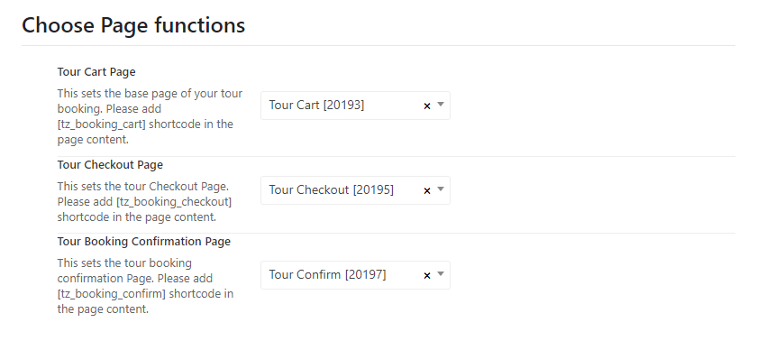 Booking