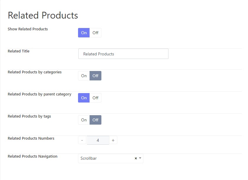 Product related